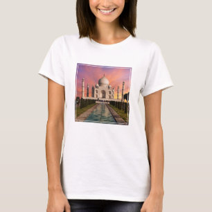 T-shirt Les monuments   Vue colorée du Taj Mahal
