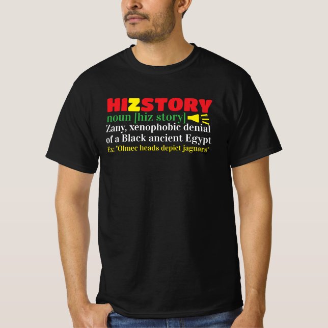T-shirt Les mots noirs comptent (Devant)
