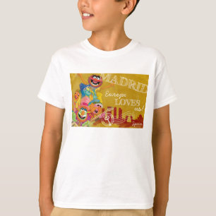 T-shirt Les Muppets - Affiche espagnole à Madrid