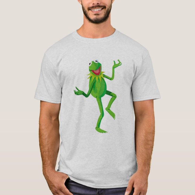 T-shirt Les Muppets Kermit dansant Disney (Devant)