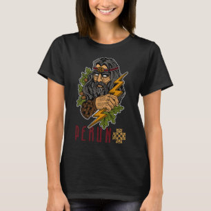 T-shirt Les mythes slaves païens l'armement orageux