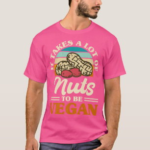 T-shirt Les noix pour être végétarien Protein végétarien A