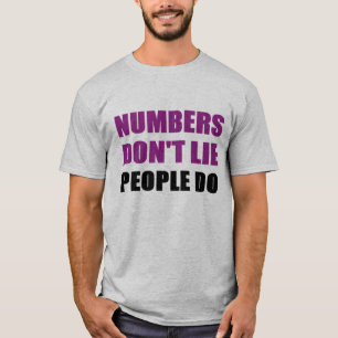 T-shirt Les nombres ne se trouvent pas