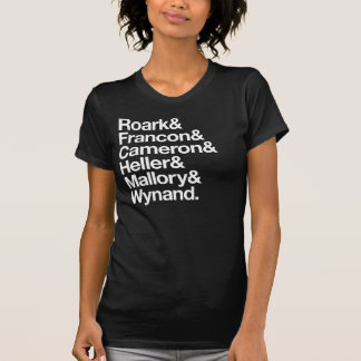 T-shirt Les noms de famille de source