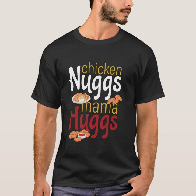 T-shirt Les Nugs et Mama Hugs (Devant)