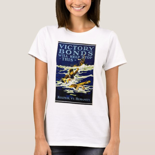T-shirt Les Obligations De Victoire Aideront À Arrêter Cel (Devant)
