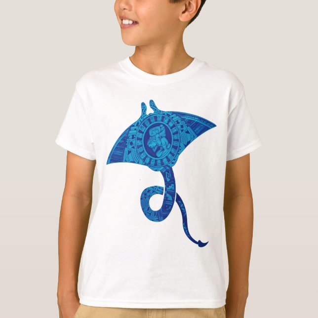 T-shirt Les océans connus (Devant)
