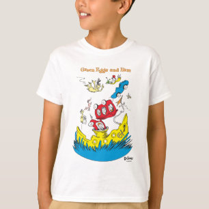 T-shirt Les œufs verts et le jambon Je ne les aime nulle