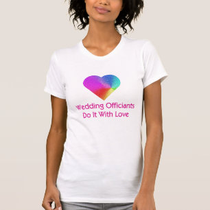 T-shirt Les Officiers mariages Le Font Avec Amour