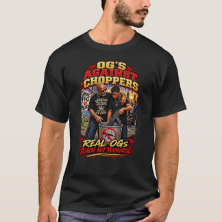 T-shirt Les OG contre les coupeurs | Enseigner, pas terror