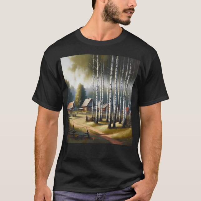 T-shirt Les oiseaux (Devant)
