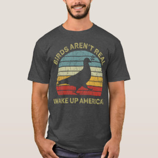 T-shirt Les oiseaux ne sont pas un vrai cadeau de fille