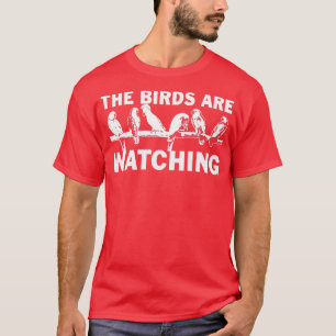 T-shirt Les Oiseaux Regardent Réveiller Les Oiseaux Améric