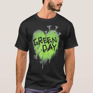 T-shirt Les ongles d'amour verts