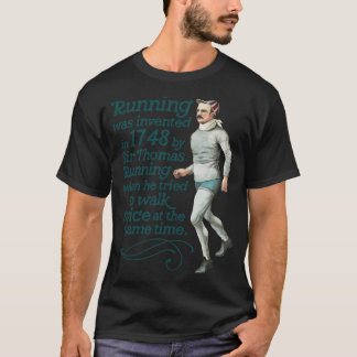 T-shirt Les origines de la course