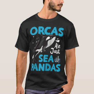 T-shirt Les Orques Ne Sont Que Des Pandas De Mer Les Orque