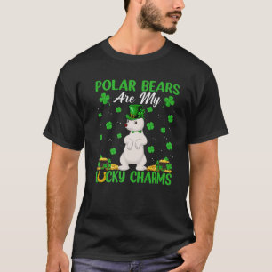 T-shirt Les Ours Polaires Sont Mes Charmes Chanceux Ours P