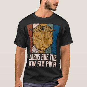 T-shirt Les ours sont le nouveau six pack Beard Humour Mou