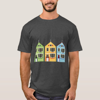 T-shirt Les Painted Ladies de San Francisco