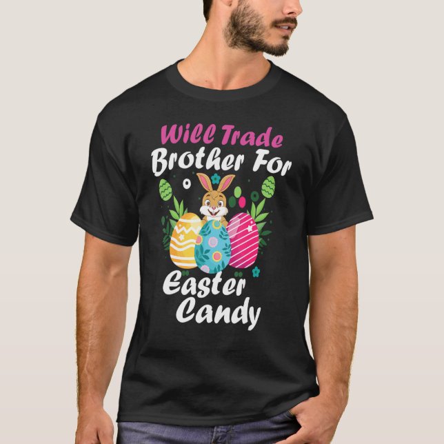 T-shirt Les Pajamas De Pâques Vont Échanger Des Frères Pou (Devant)
