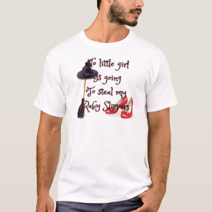 T-shirt Les pantoufles rouges sont les miennes