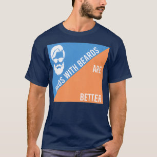 T-shirt Les papas à la barbe sont meilleurs 4 1