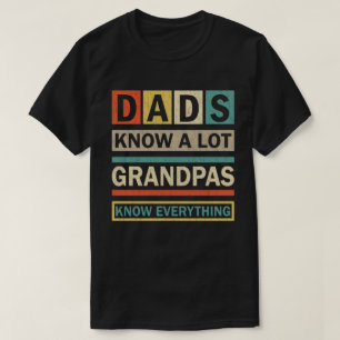T-shirt Les papas connaissent un grand-père de Lote Tout s
