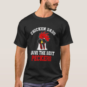 T-shirt Les papas poulets ont les meilleurs becs Fermier 1