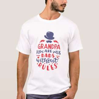 T-shirt Les papas sont des papas sans règles