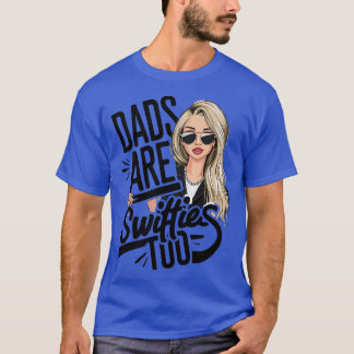 T-shirt Les papas sont des seins trop drôles Fête des père
