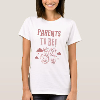 T-shirt Les Parents Pour Être Bébé
