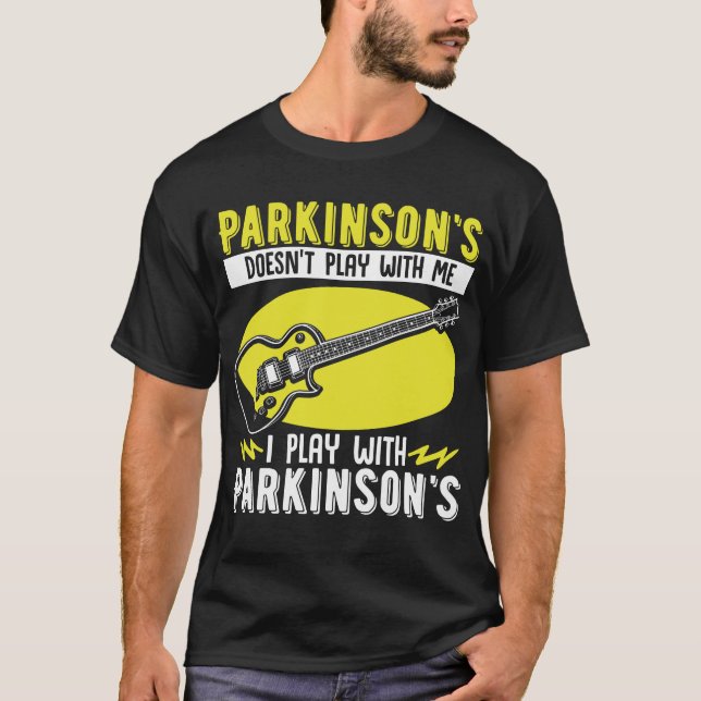 T-shirt Les Parkinsons Ne Jouent Pas Avec Moi Sensibilisat (Devant)