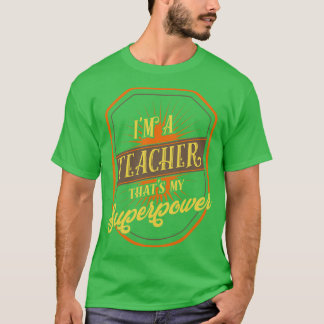 T-shirt Les paroles de l'enseignant