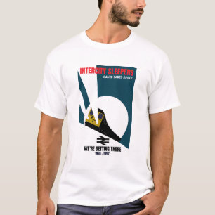 T-shirt Les passionnés de train ferroviaire britannique