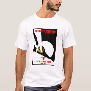 T-shirt Les passionnés de train ferroviaire britannique