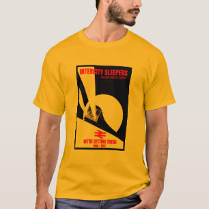 T-shirt Les passionnés de train ferroviaire britannique