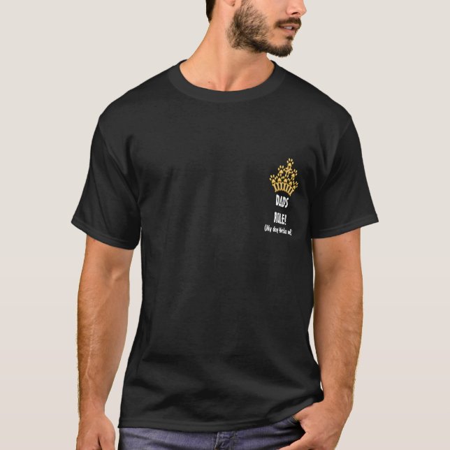 T-SHIRT LES PÂTES EN RÈGNE ! (Devant)