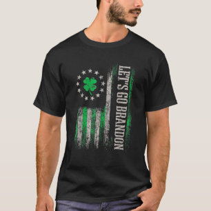 T-shirt Les patriotes du drapeau américain allons Brandon