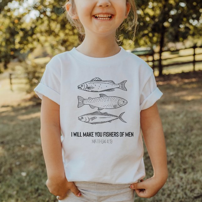 T-shirt Les pêcheurs de la chemise Christian Kid's (Créateur téléchargé)