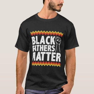 T-shirt Les Pères Noirs Matière Papa Noir Fierté Mois d'hi