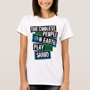T-shirt Les Personnes les Plus Cool de la Terre Jouent du 