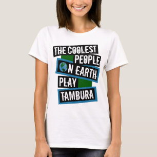 T-shirt Les Personnes les Plus Cool de la Terre Jouent du