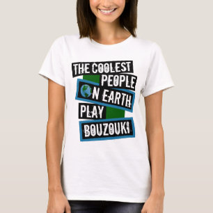 T-shirt Les Personnes les Plus Cool sur Terre Jouent du Bo