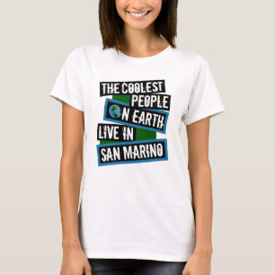 T-shirt Les Personnes les Plus Cool sur Terre Vivent à San