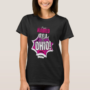 T-shirt Les personnes nommées Ayla sont Ohio pour Gen Z & 