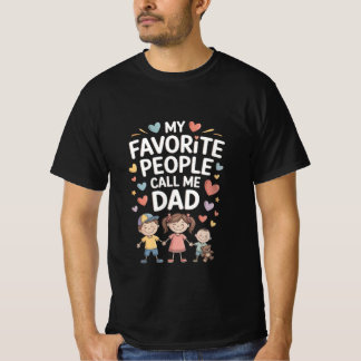 T-shirt « Les personnes que j'aime m'appellent Pap
