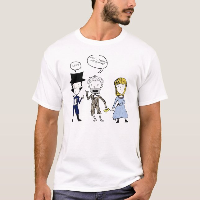T-shirt Les petit Miserables (Devant)