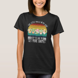 T-shirt Les Petites Voix Dans Ma Tête Continuent À Me Dire