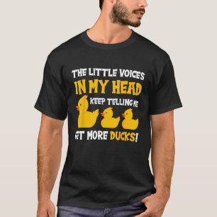 T-shirt Les Petites Voix Dans Ma Tête Continuent À Me Dire