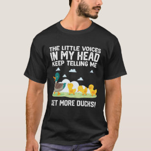 T-shirt les petites voix dans ma tête n'arrêtent pas de me